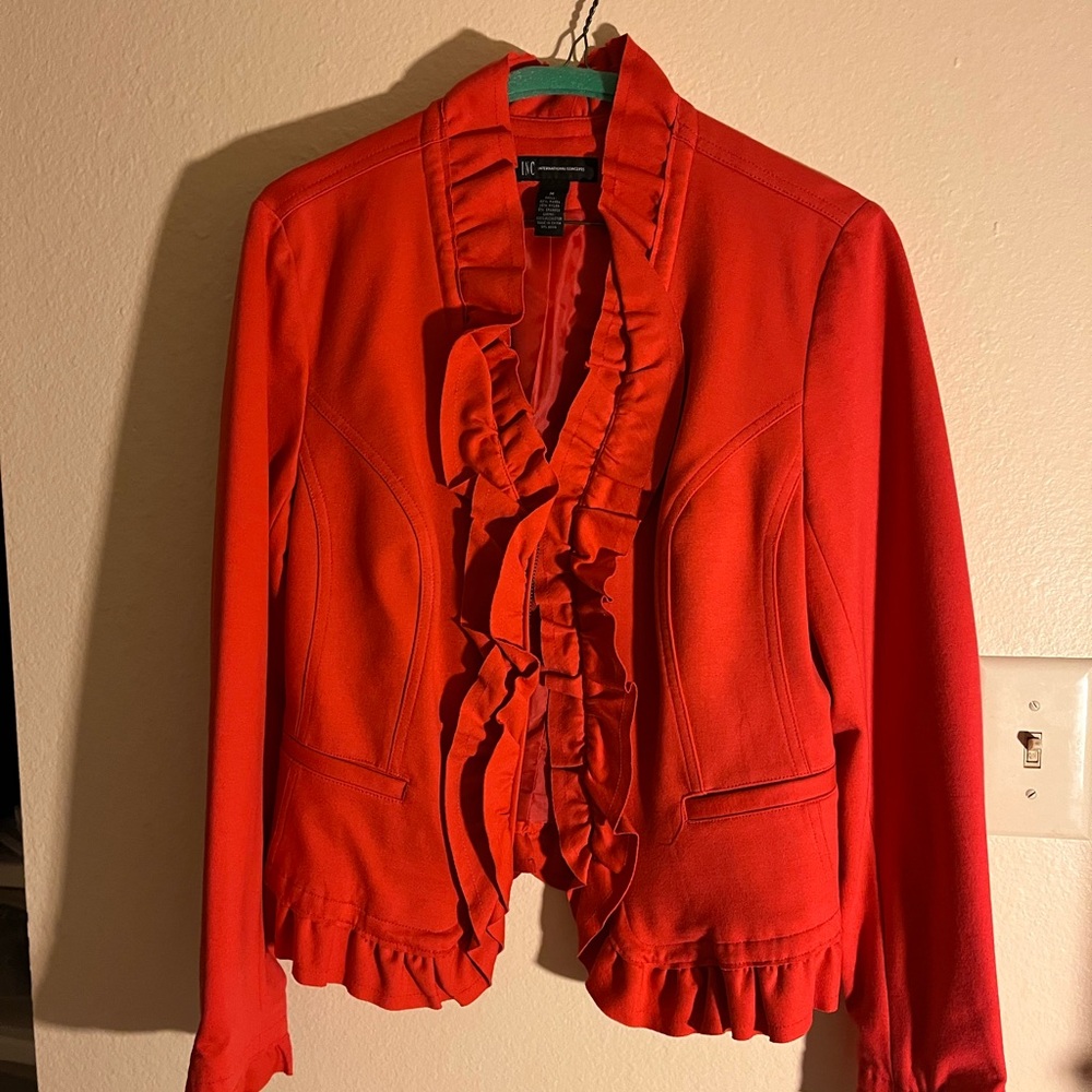 INC International Concepts Hot Pink Blazer